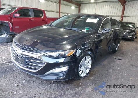2021 Chevrolet Malibu Fwd Lt z USA, uszkodzony, nr VIN 1G1ZD5ST7MF003828